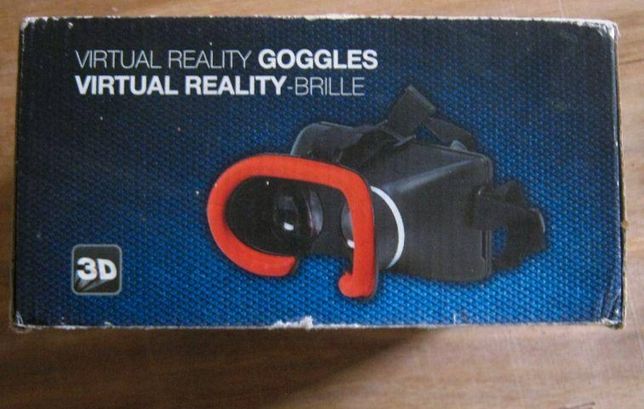 Óculos de realidade virtual nunca usados