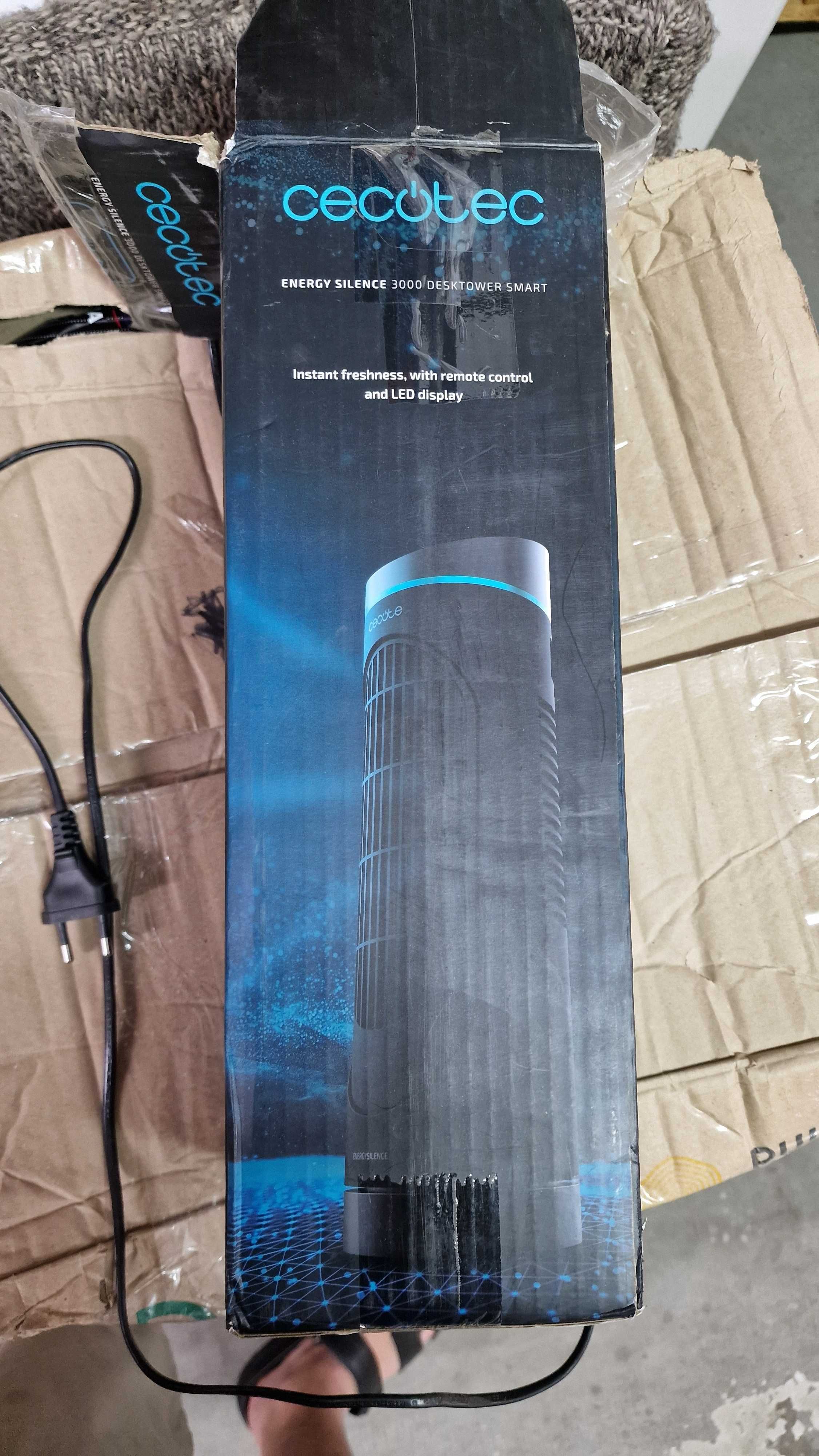 Вентилятор кондиционер портативный Cecotec EnergySilence 3000 DeskTowe
