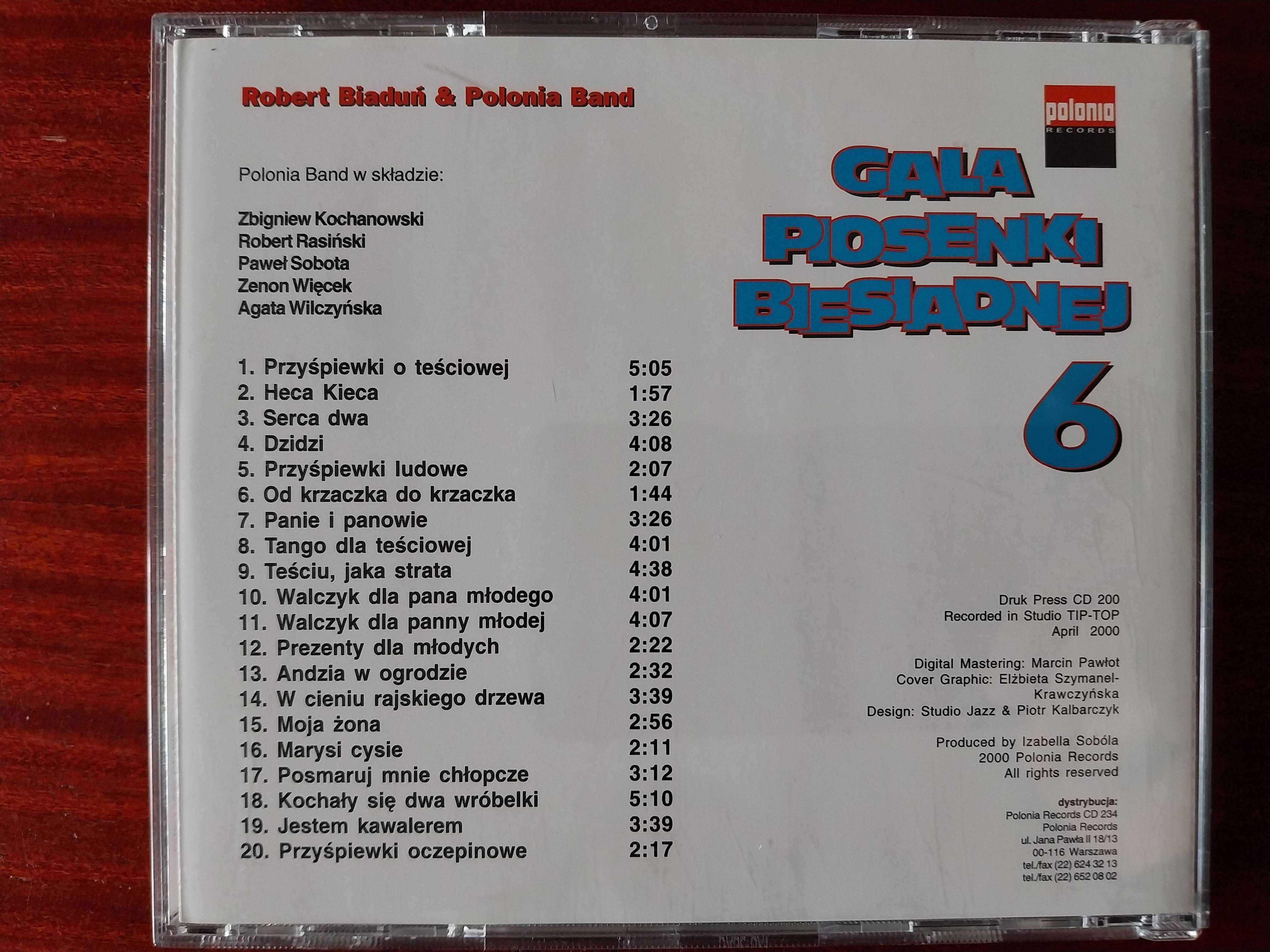 Gala Piosenki Biesiadnej 6 – dla Teściowej (CD)