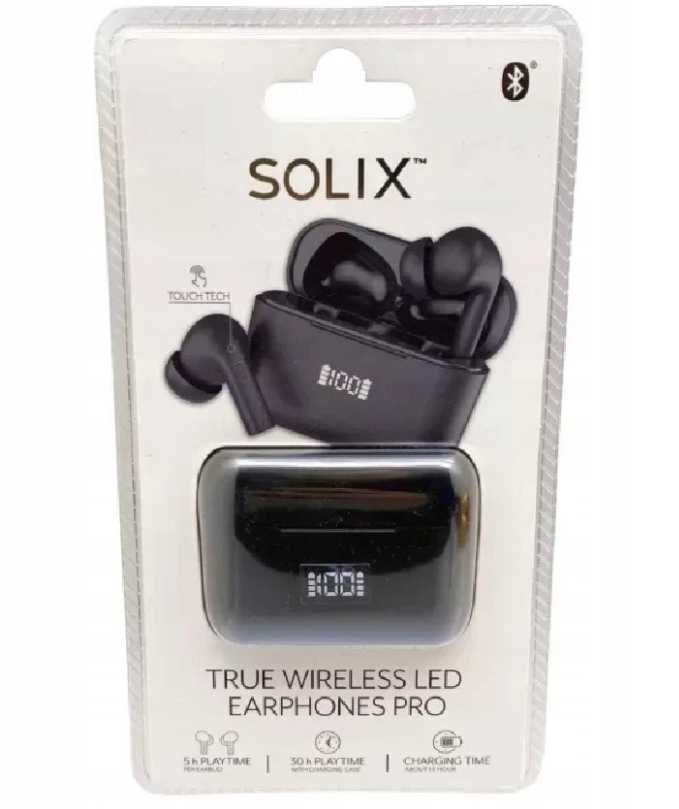 Słuchawki Bezprzewodowe Solix Pro z Panelem Dotykowym Bluetooth