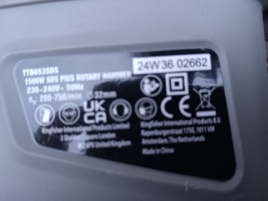Rezerwacja Młotowiertarka Titan TTB653SDS 1500W SDS plus