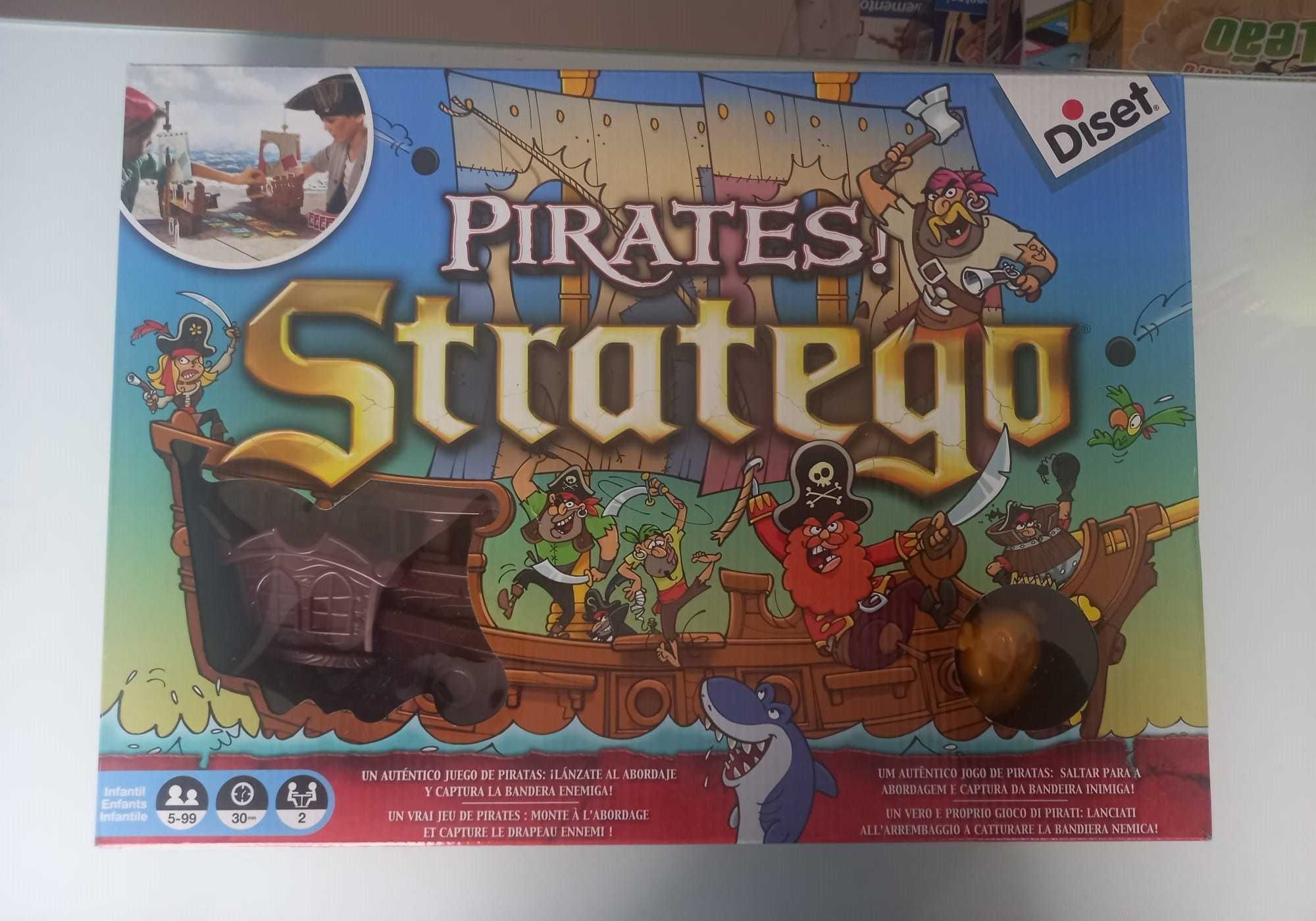 Jogo de tabuleiro Pirates Stratego | Diset | 5 aos 99 anos