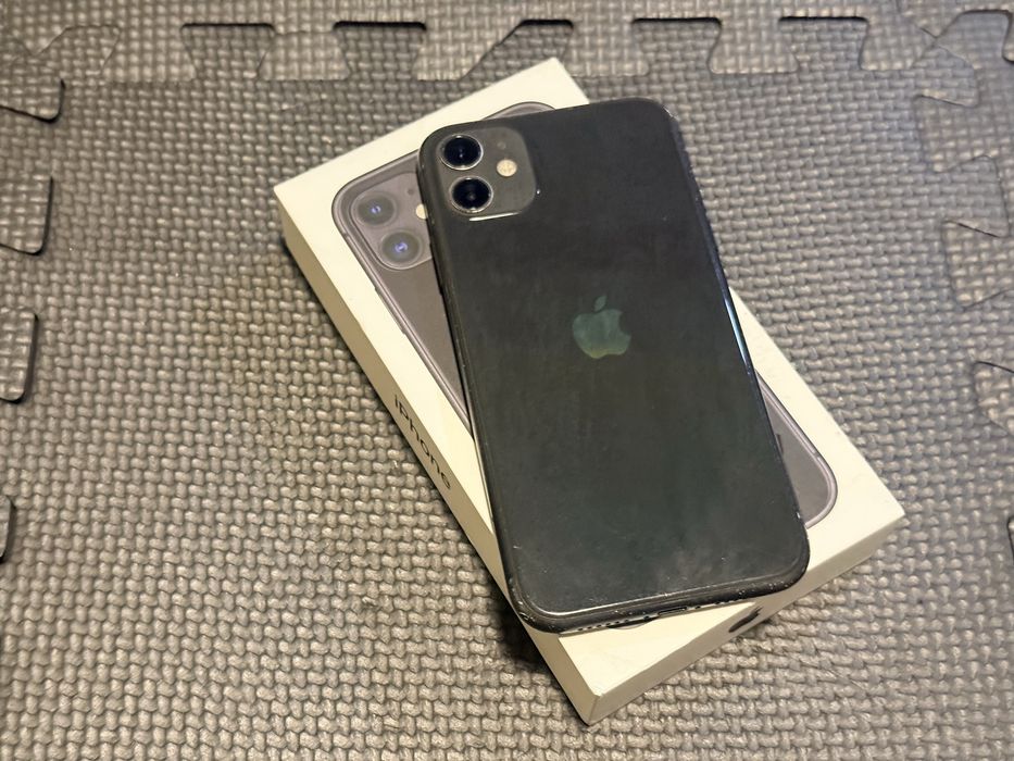 Iphone 11 64gb black 100% kondycji baterii!