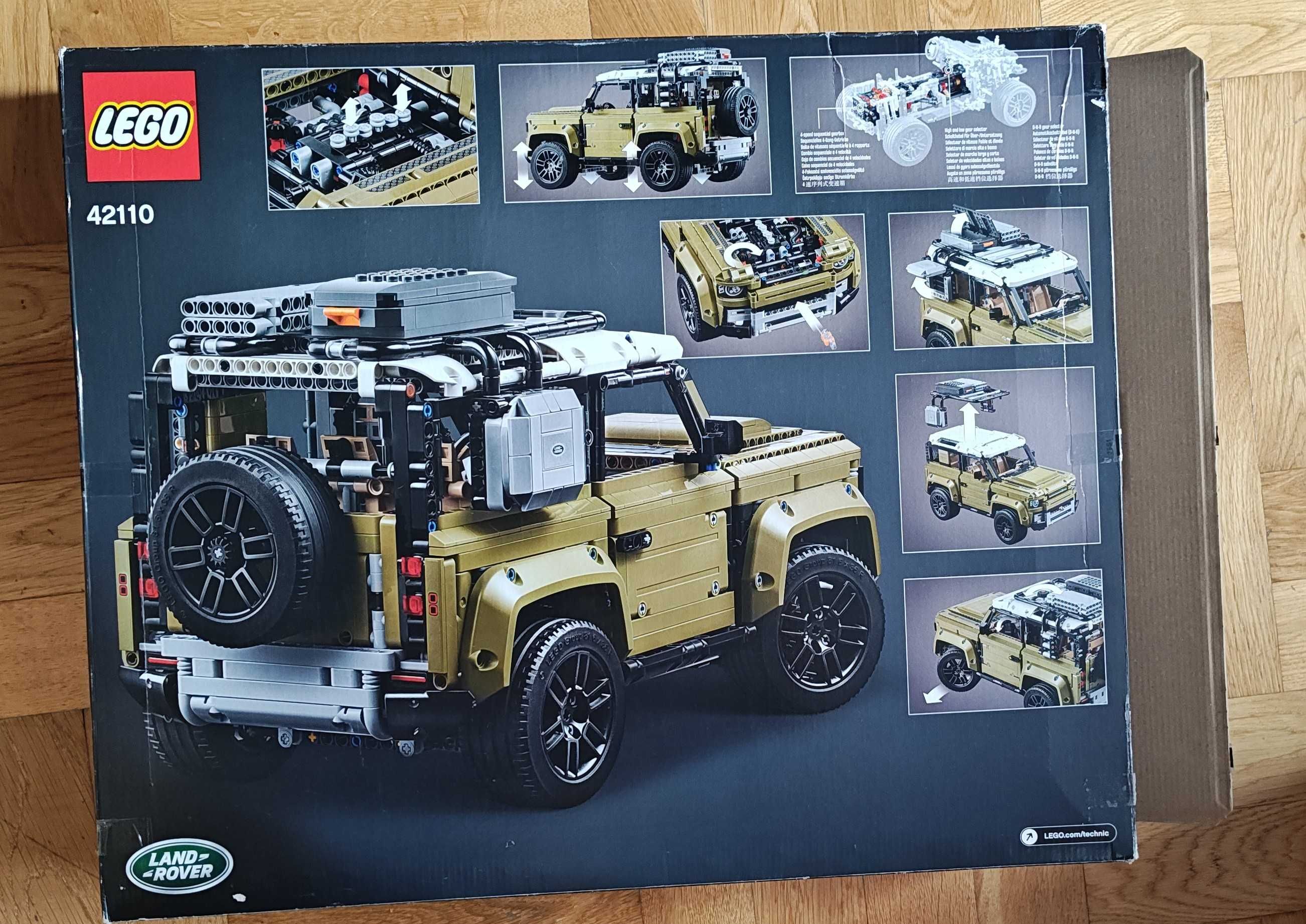 Oryginalne Lego Technic Land Rover 42110