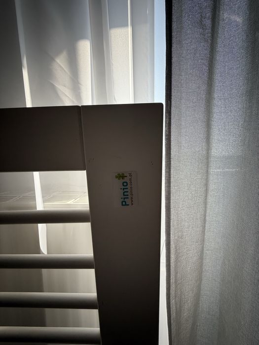 łóżeczko dziecięce PINO w kolorze białym