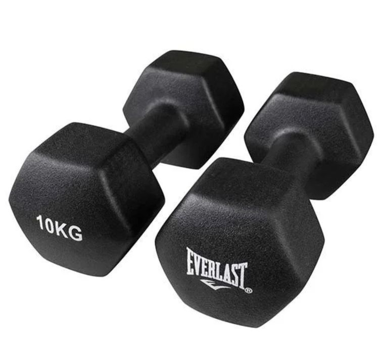 Гантели виниловые Everlast 2шт по 10кг
