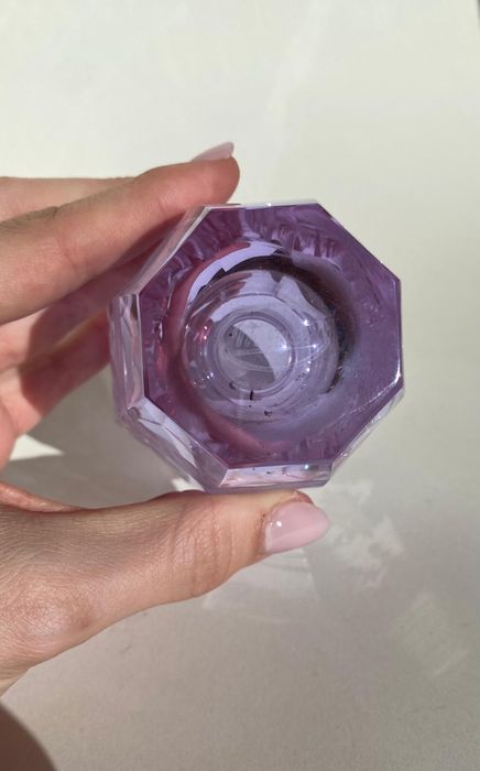 Jarra lapidada Cristal Moser
