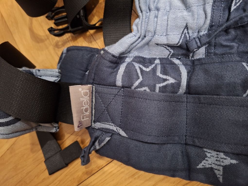 Nosidło Fidella fusion toddler 2.0 outer space blue - klamrowe regulow