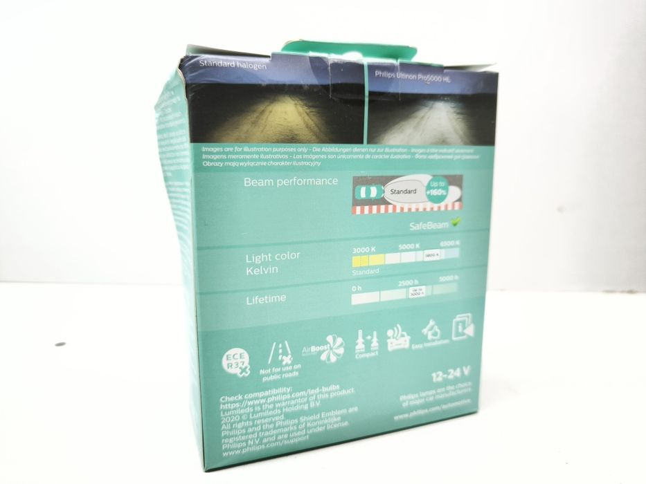 LED H7 Philips nigdy nie zakładane nowe