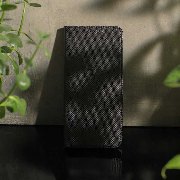 Etui Z Klapką Zamykane Magnet Do Oppo A79 5G Czarne