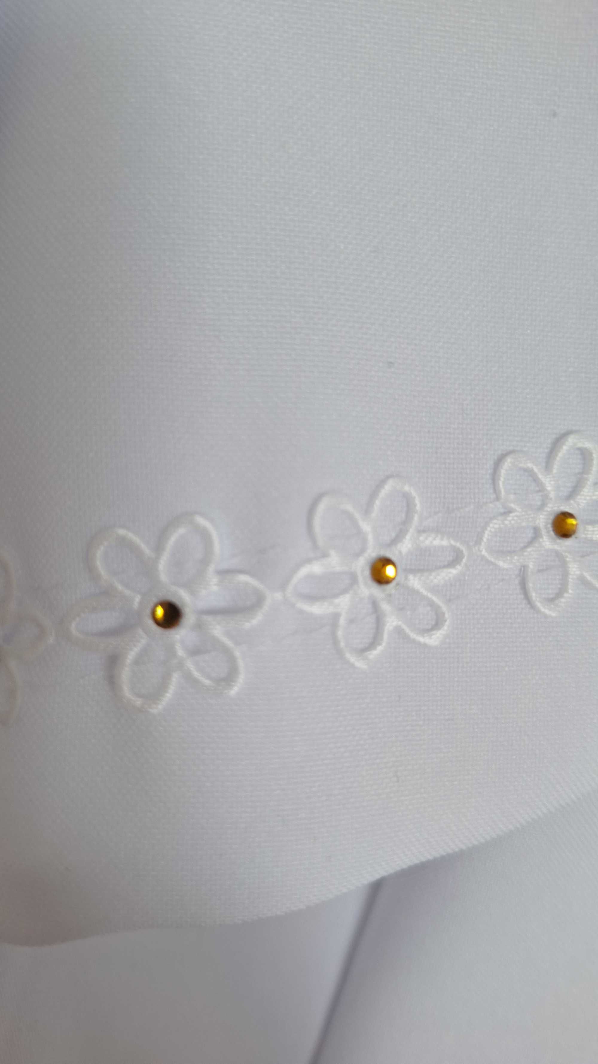 Sukienka komunijna opus na okolo140-146 plus ok 10 cm wydluzenie