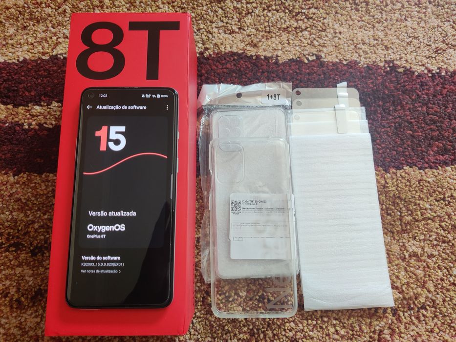 OnePlus 8T, 128GB 8GB RAM, Lunar Silver
