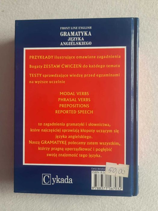 Książka: Gramatyka języka angielskiego
