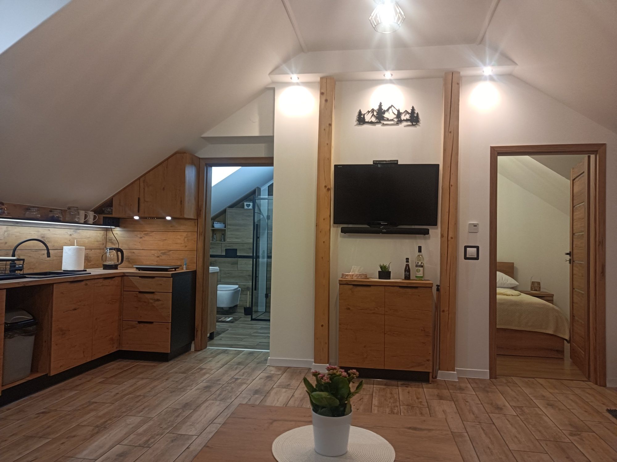 Domek/ApartamentMiędzyWierchami z niezależnym wejściem i ogrodem