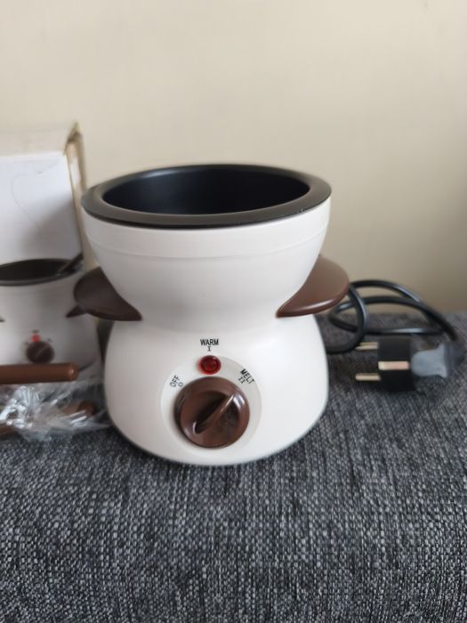 Jak nowy zestaw do fondeu podgrzewacz elektryczny mini roztapiacz do c
