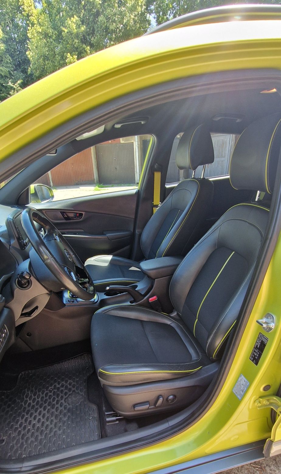 Hyundai Kona 2019, 1.6 CRDi 136KM, automat 4x4, 1wł, salon PL, bezwyp.