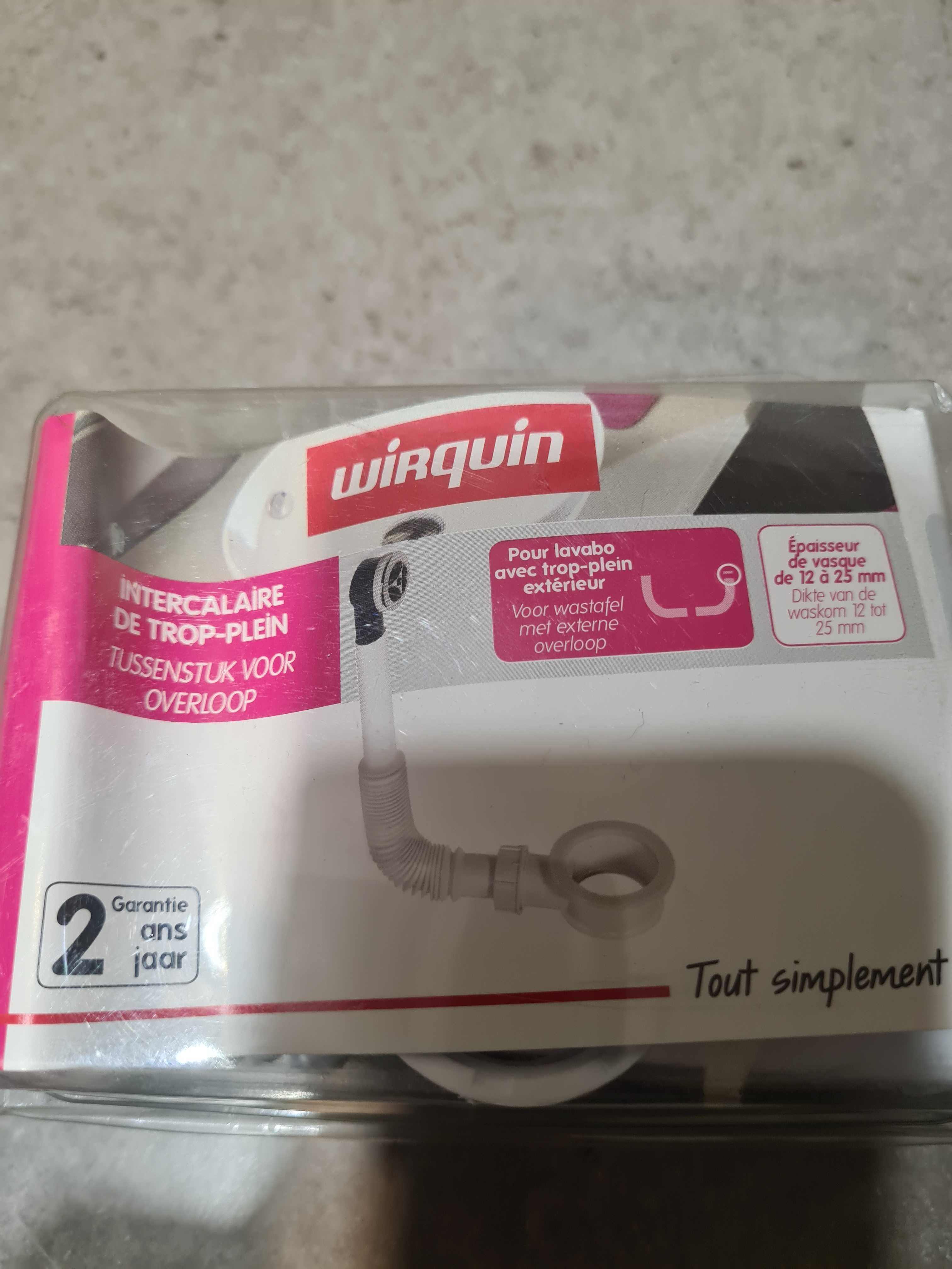 syfon do umywalki marki Wirquin