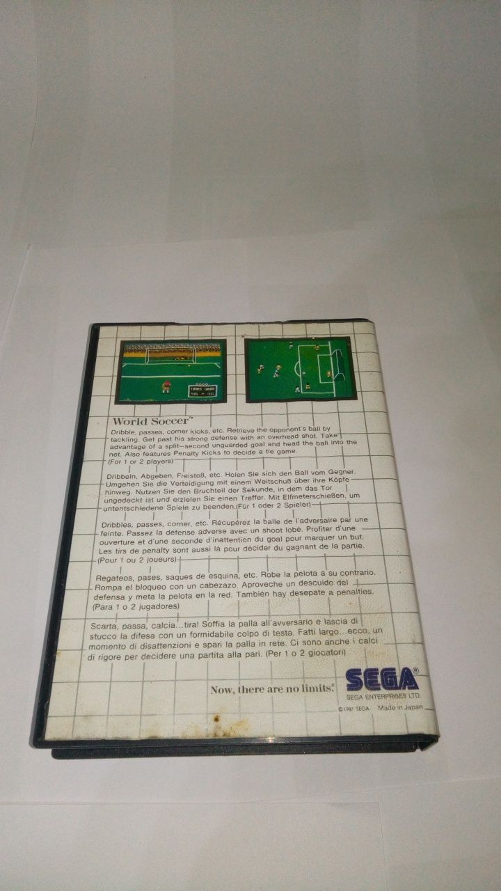 Master Sistem - World Soccer Sega MegaDrive