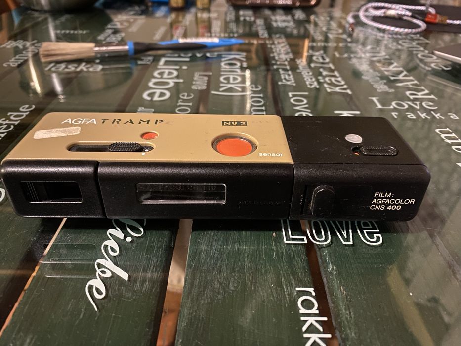 Máquina fotográfica Agfa Tramp Nº2, para exposição ou peças