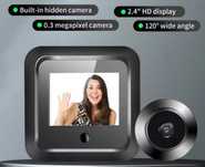 Campainha Digital com Câmara | Olho Mágico Inteligente 2.4” HD