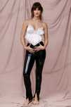 Nasty Gal 32 Xxs Biały Top Satynowy Koronka N19965