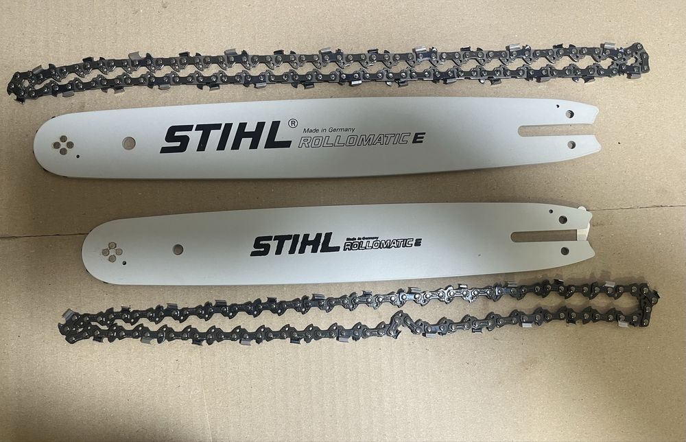 Запчастини бензопила шина цепь sth ms 180