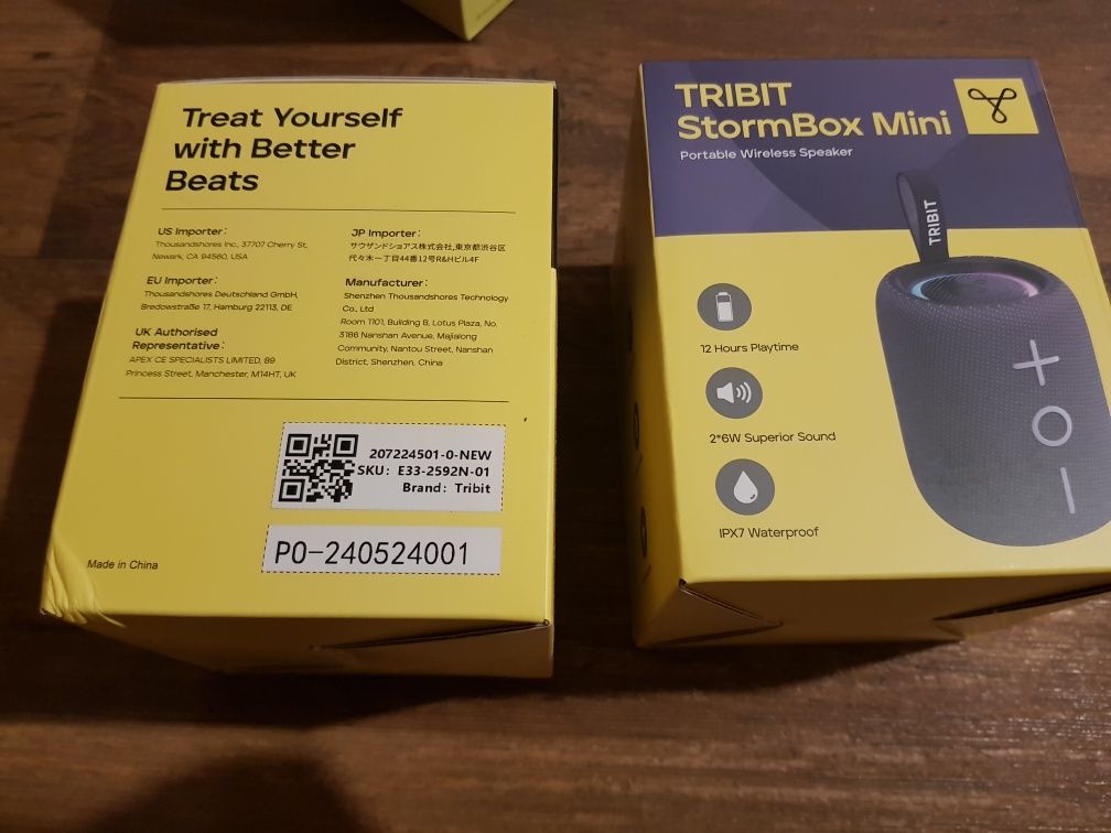 НОВАЯ! Tribit StormBox Mini, 12W, bluetooth колонка, 12ч. проигрывания