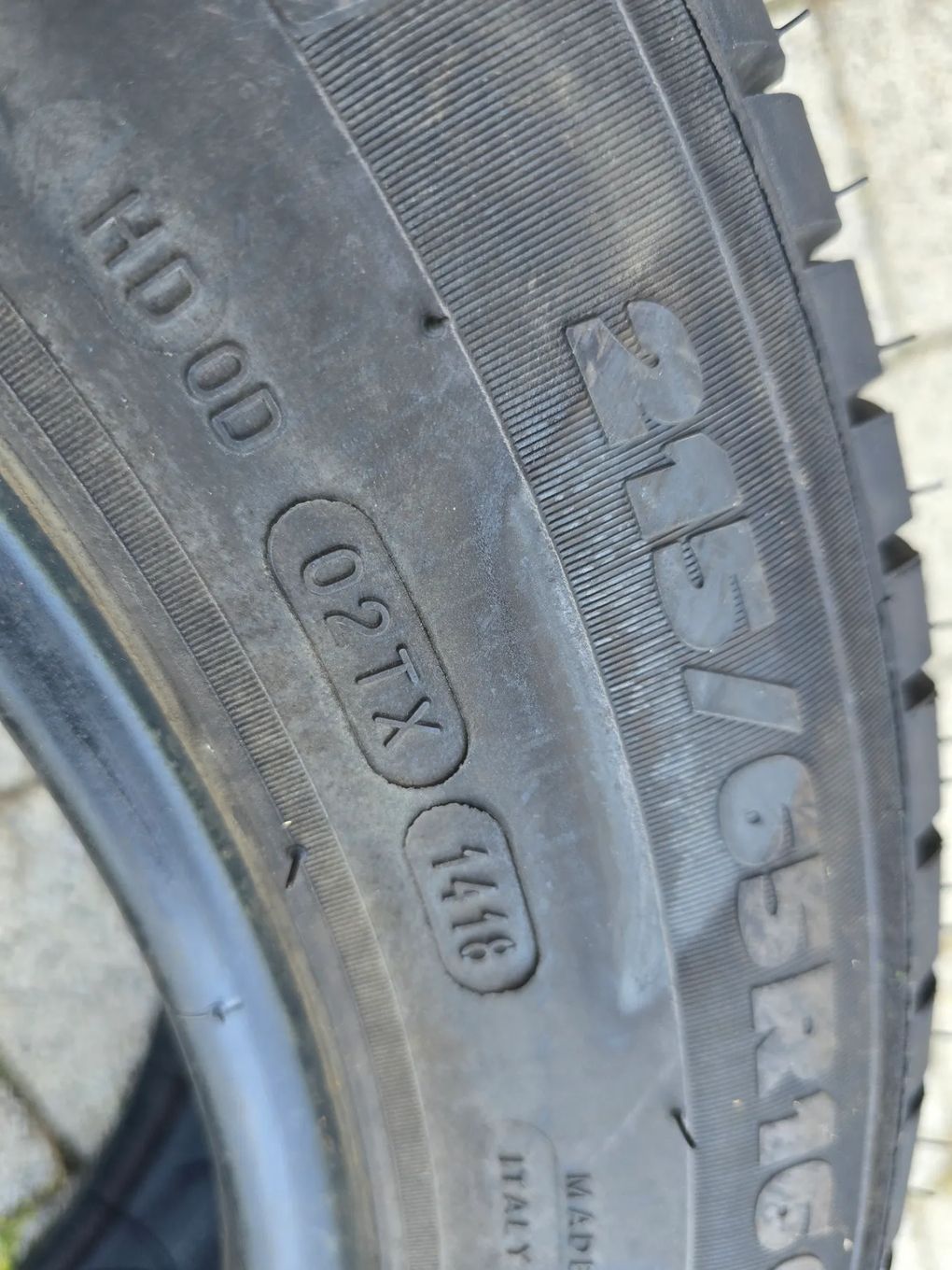 Opona LATO 215/65R16C Michelin Agilis 51 proace espert jumpy scudo zapasowe