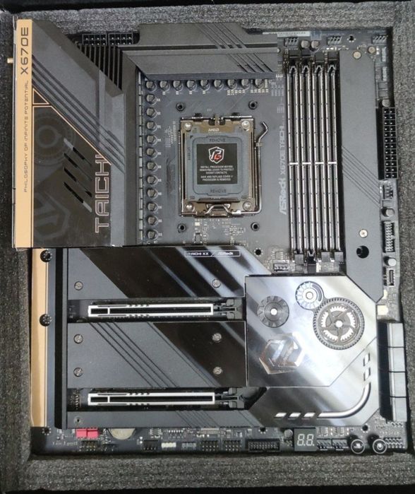 Материнська плата ASRock X670E Taichi WiFi/Гар 3міс/SiliconFox