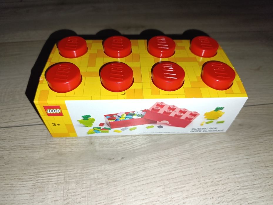 Pudełko śniadaniowe w formie klocka LEGO