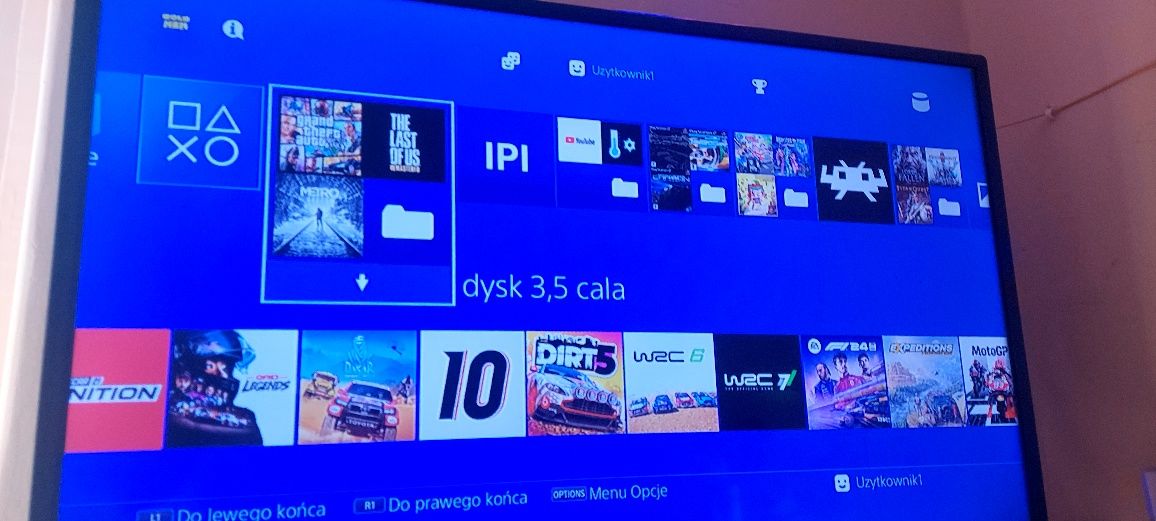 Konsola ps4 slim z softem 11.00 golden hen+300gier