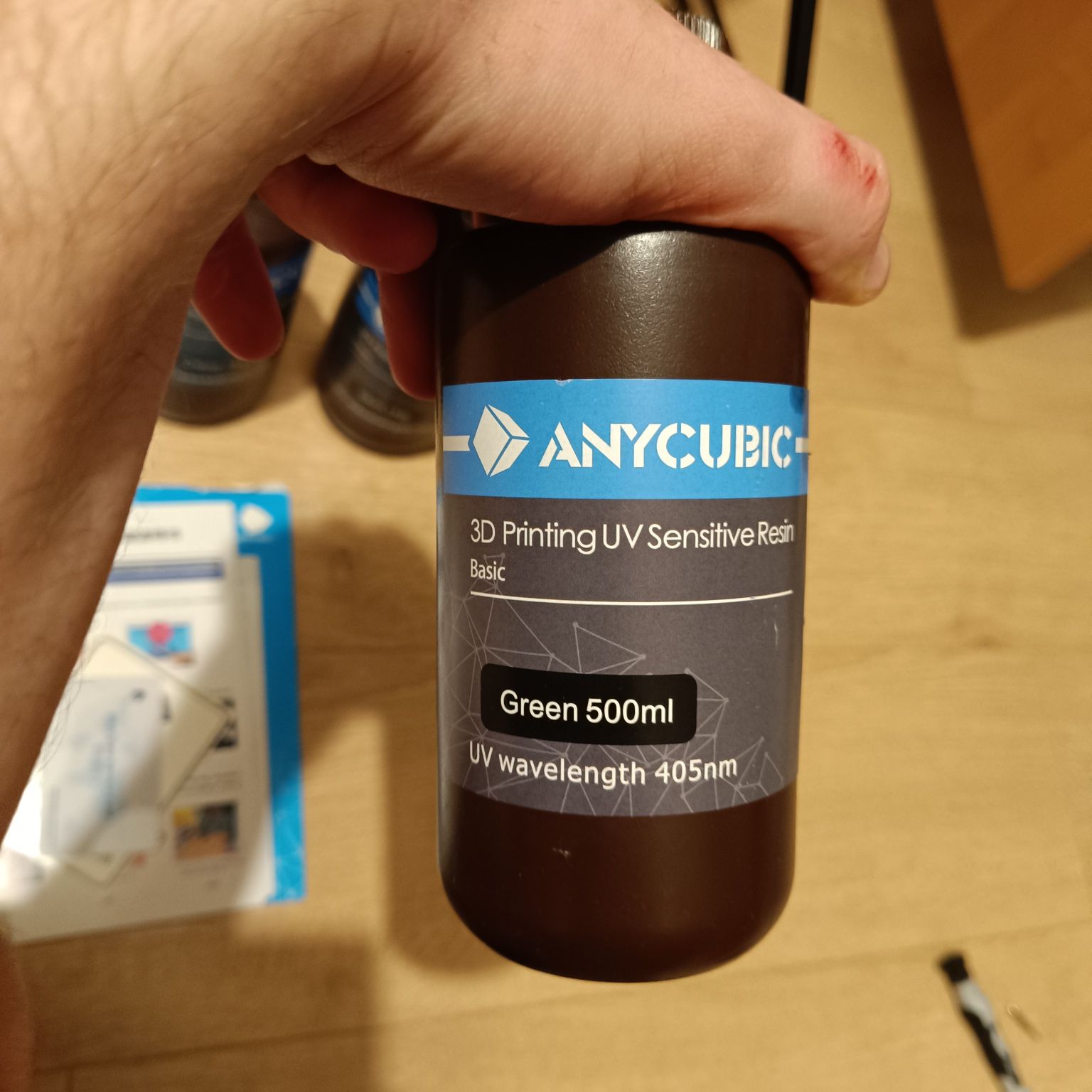 Drukarka 3D SLA - Anycubic Photon S (prawie nieużywana) + 2,2L żywice.