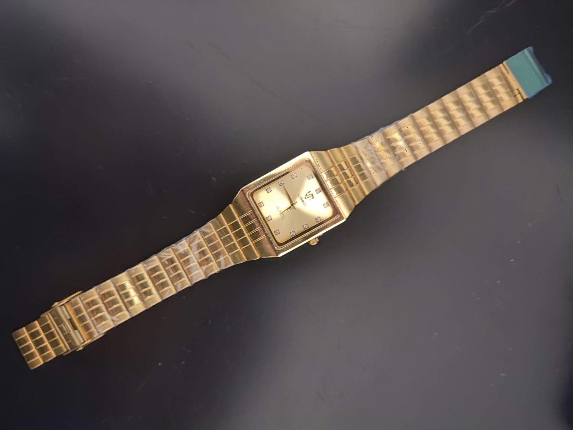 Zegarek złoty damski nowy folia