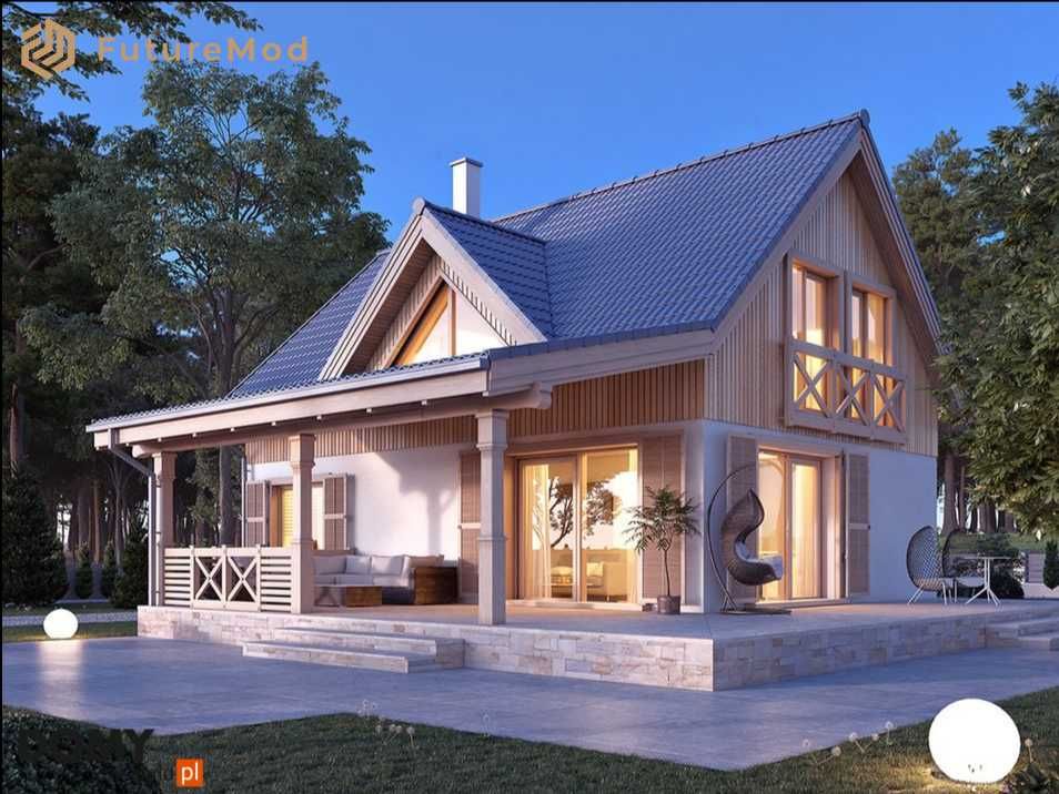 Dom szkieletowy Aksamitka DR-S