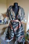 Ponczo poncho narzutka boho aztecka folk etno wełna New Look
