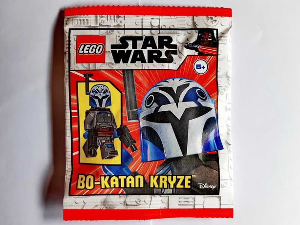 Lego Bo-Katan Kryze Paper Bag selado com figura e Blaster