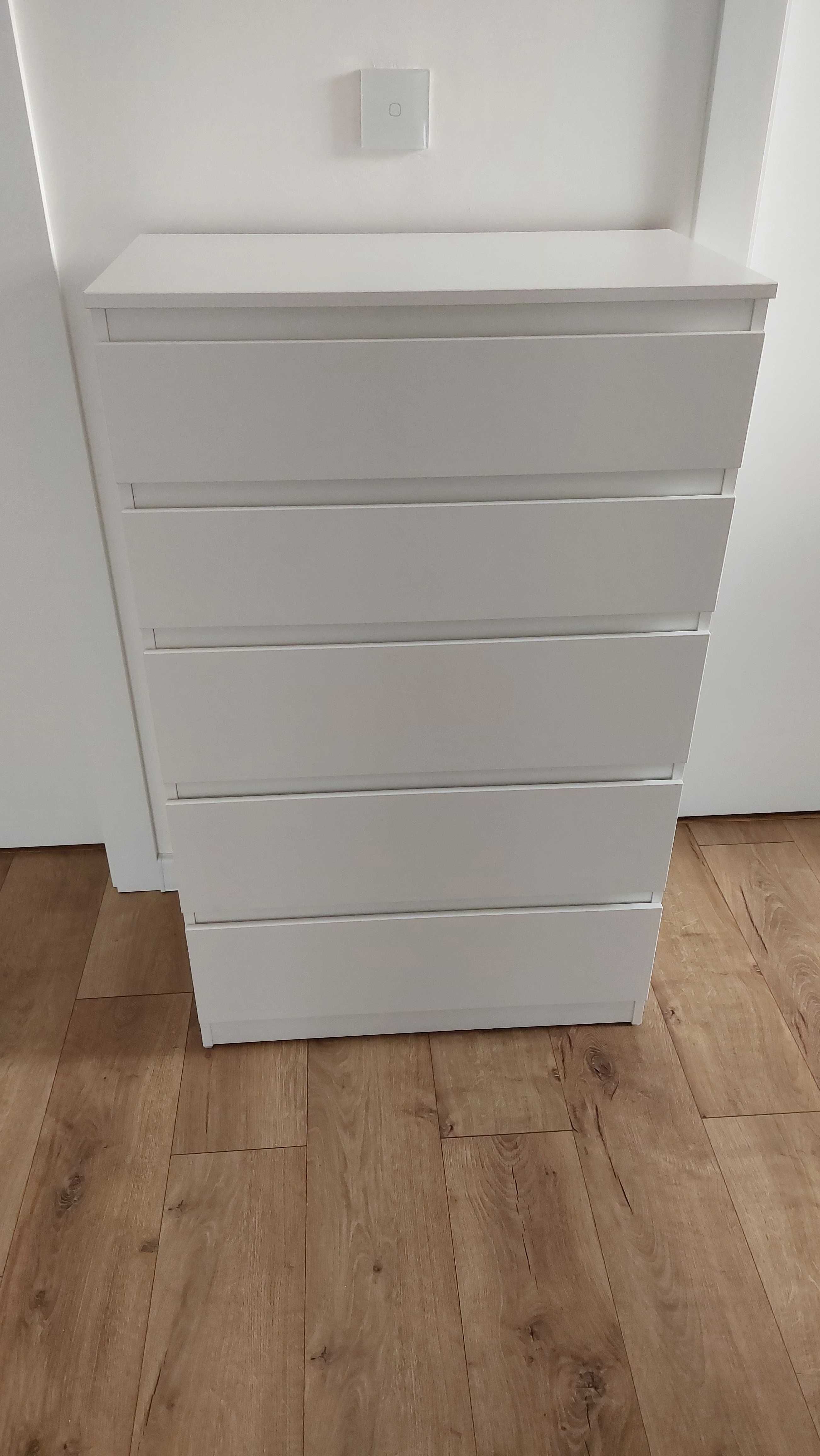 Biała komoda IKEA Kullen 5 szuflad. Stan idealny.