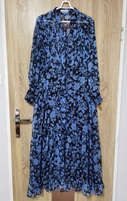 Sukienka Długa w Kwiaty Reserved S 36