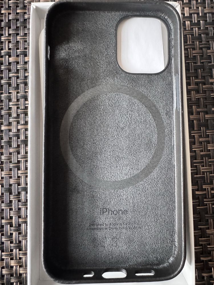 Etui Leather case Magsafe iphone 12 mini - skóra, nowe , oryginalne