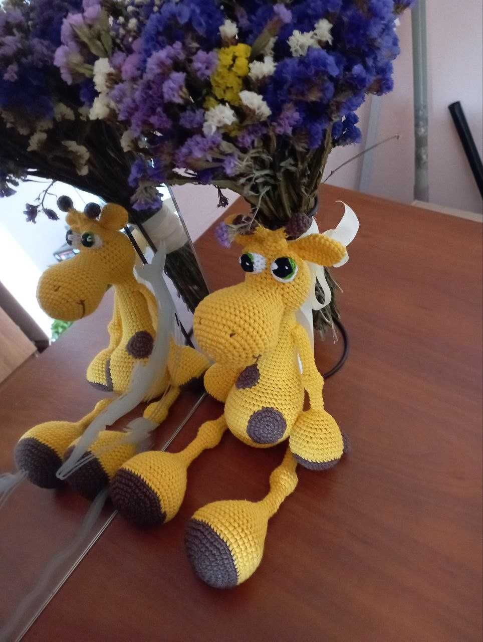 Іграшка «Жираф» в’язана ручна робота