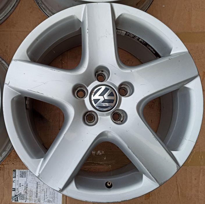 Felgi Oryginał VW Sharan United Golf Caddy Touran 7Jx17 ET54 5x112 7M3