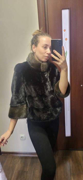 Шуба норкова автоледі