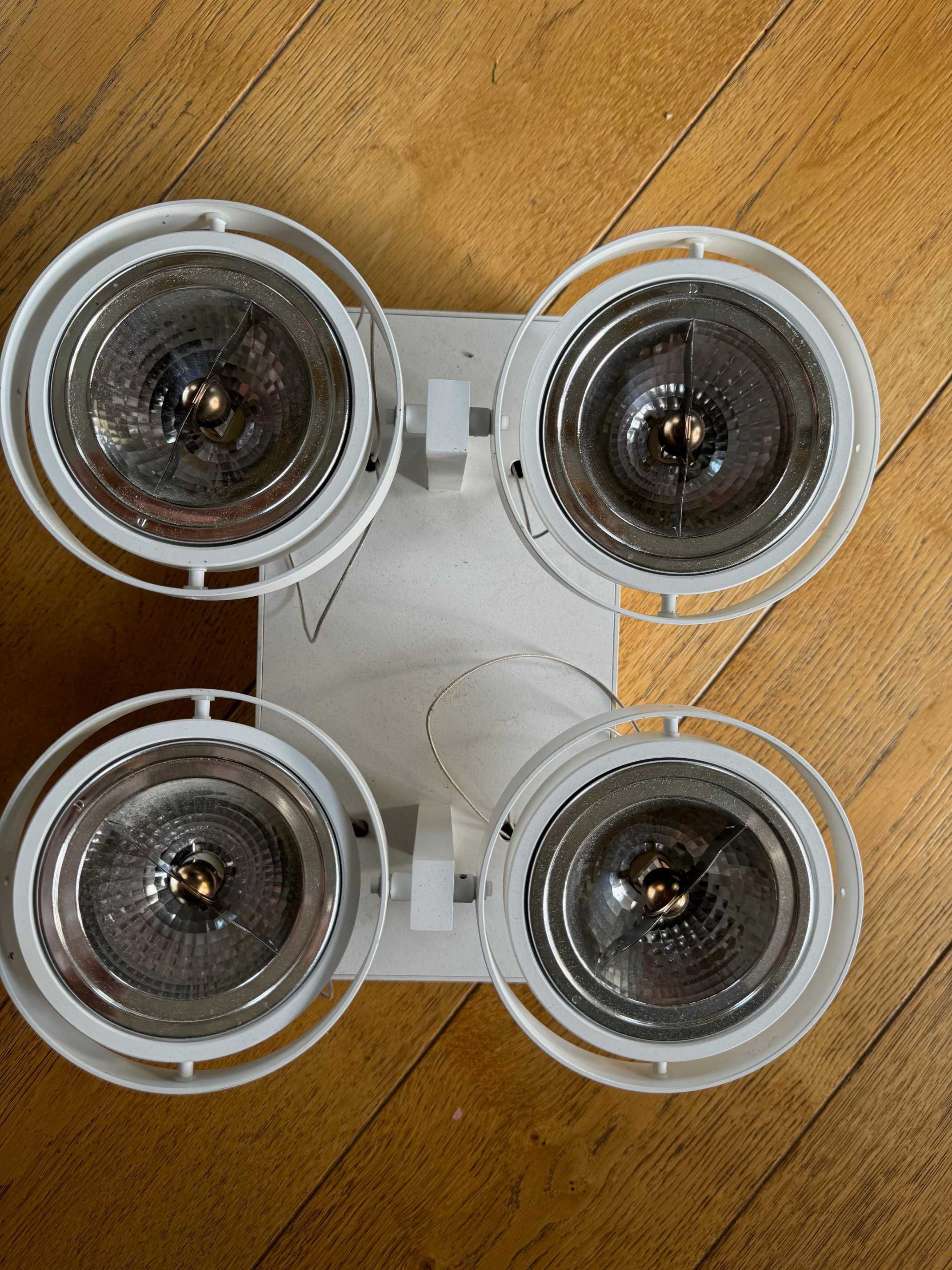 Lampy (reflektorki) AQUAFORM  BARES x4 SL biały