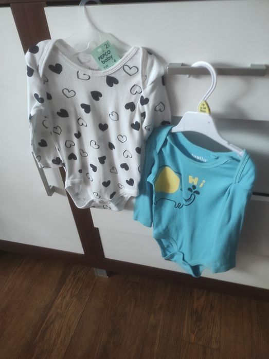 Body chłopięce  długi rękaw 62 68