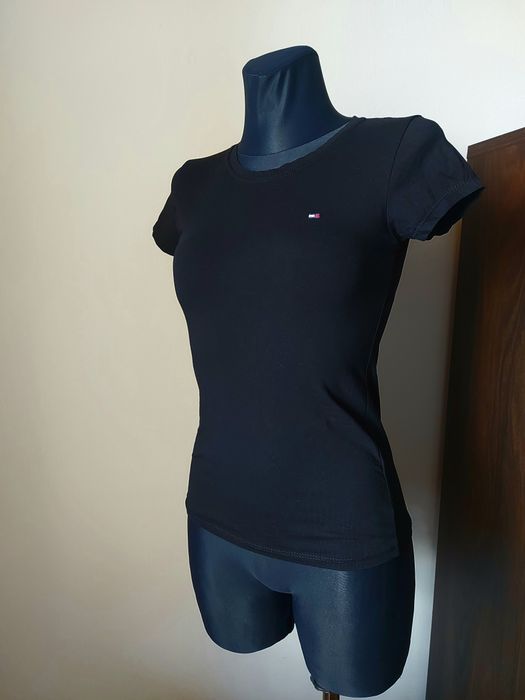 Koszulka Damska Czarna Tommy Hilfiger S 36