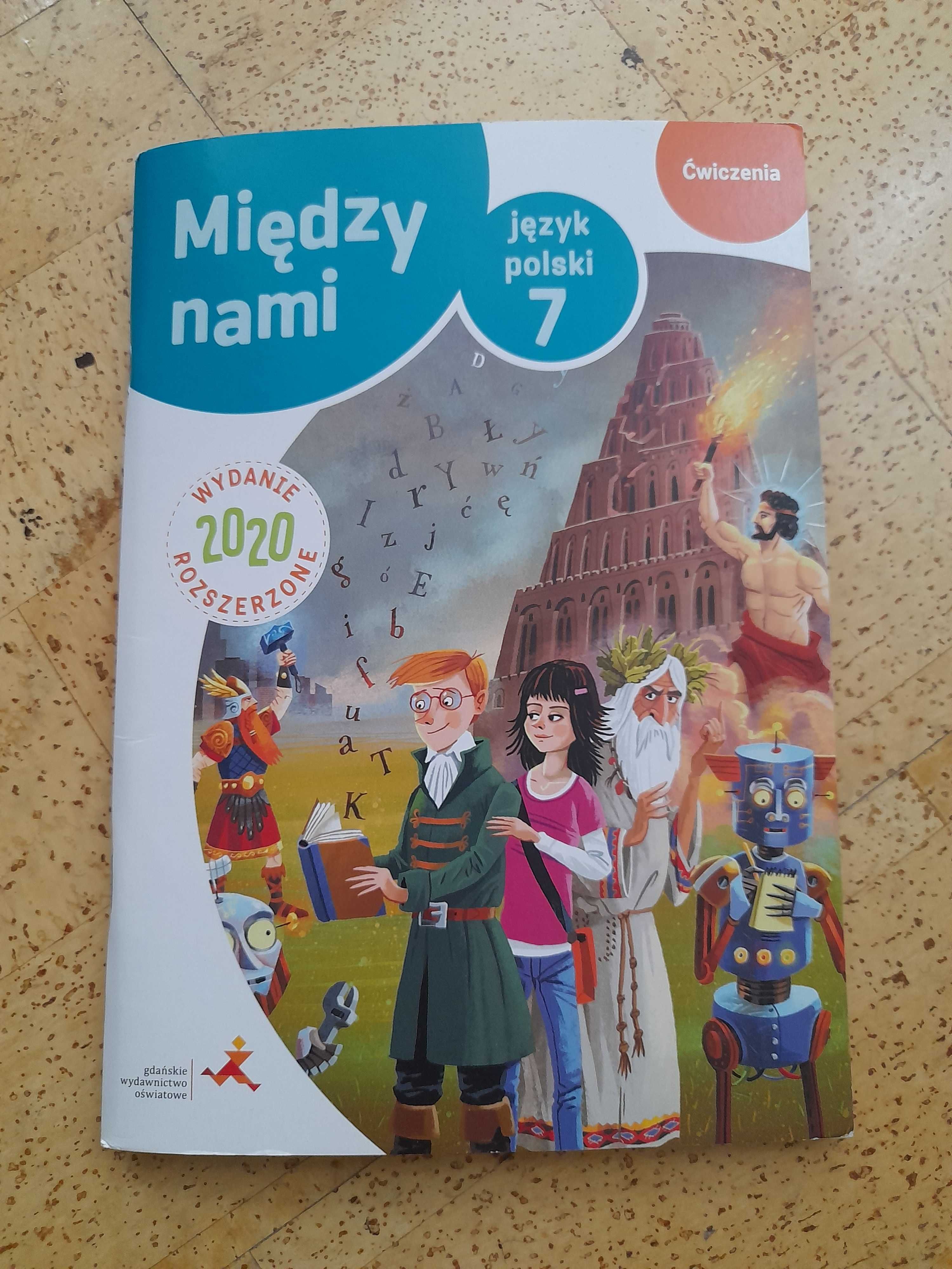 Między nami - język polski 7 - ćwiczenia