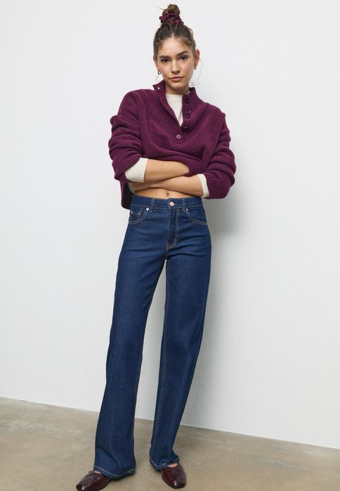 Прямі джинси Stradivarius 32 розмір