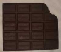 Caderno pequeno / Bloco de notas formato de Chocolate