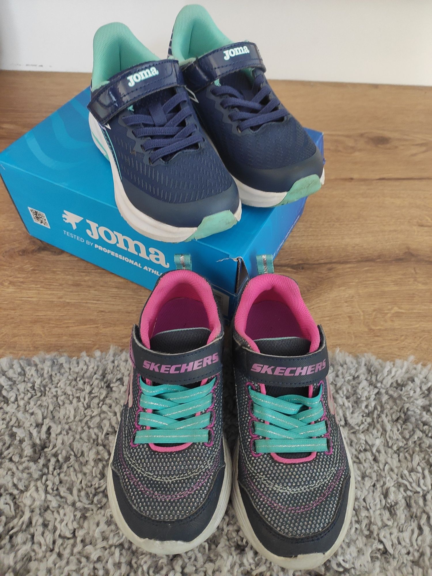Zestaw - 2x półbuty/sneakersy Joma/Sketchers rozm. 29