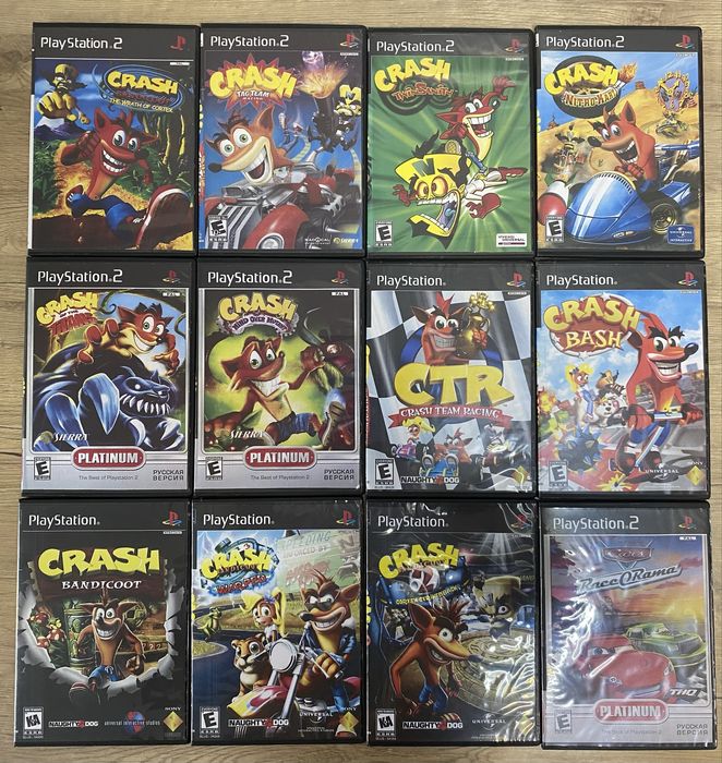 Колекція дисків для Sony PlayStation 2/PS2/ПС2 (Найкращі Ігри).